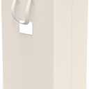 75L Large Laundry Hamper with Handles, Dirty Clothes Hamper for Bedroom Waterproof, Freestanding Tall Laundry Basket Waterproof, Hamper for Bedroom, Bathroom, Dorm, Toys Storage(Ivory）