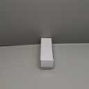 Patchwork Throw Pillow Covers Set of 2 Striped Soft Corduroy Square Decorative Couch Pillow Cases Boho Accent Farmhouse Home Decor for Bed Sofa Living Room, White, 18x18-Inch