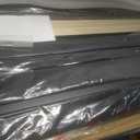 Queen Size Platform Bed Frame with Velvet Headboard