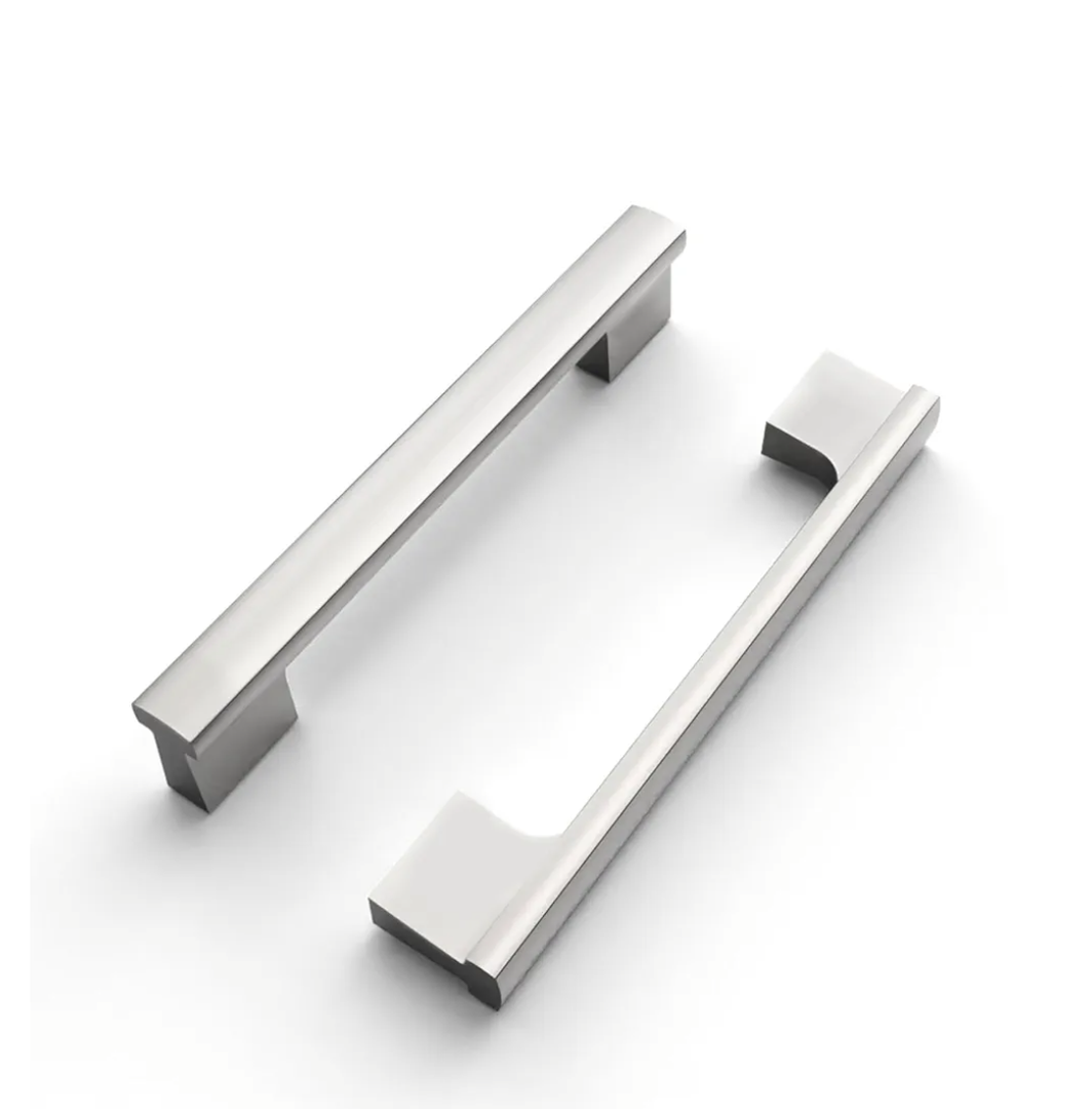 FILTA 5 Inch(128mm) Hole Centers Brushed Nickel Cabinet Pulls Cabinet Pulls(Set of 10),Kitchen Cabinet Handles Cabinet Hardware for Cupboard Drawer