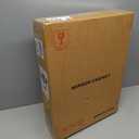 Plastic Bathroom Medicine Mirror Cabinet 16 x 22 inch, Surface and Recessed Mount, Beveled Edge Mirror (White)