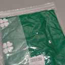 Womens St Patricks Day Shamrock T-Shirts Happy Go Lucky Shirts Irish Clover Tee Tops Size M