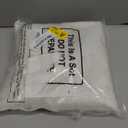 Jetec 4 Pcs White Faux Fur 10 x 20 Inch Christmas Faux Fur Fabric Squares Fluffy Halloween Fabric Patches Winter Soft Plush for DIY Craft, Gnomes, Cosplay Costume, Decoration