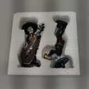 Halloween Gnomes and Witch Figurines - 2Pack Lights Up Fall Gnome Ornaments - 4.5'' Resin Indoor Halloween Decor for Women (Gnomes)