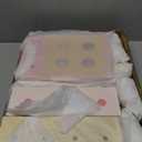 labebe Wooden Baby Walker, Push Activity Walker for Kids 12M+, Multifunctional Ice Cream Cart Activity, Adjustable Speed Learning Walking with Wheels, Birthday Gift for Girls Boys Ages 1-3 (Pink)