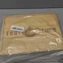 Lyellfe Tea Organizer Box, Bamboo Tea Bag Holder with Lid, Multi-purpose 6-Compartment Coffee Condiment Holder Storage Caddy for Home, Office, Caf