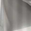 LOAAO 40X32 Inch Brushed Nickel Bathroom Mirror, Rounded Rectangle Silver Metal Frame Mirror, Brushed Nickel, Anti-Rust, Shatter Proof, Hangs Horizontally or Vertically