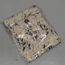 Dadanism 6-7 Inch Embroidered Daisy Padded Sleeve for 7" All-New Kindle Paperwhite & Kindle Colorsoft/Signature Edition, Protective Sleeve Carrying Case for 6" Kindle E-Reader, 6" Kobo Clara BW, Beige