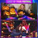 Taotuo Glow Stick Bulk 45 Pcs LED Foam Glow Sticks Party Supplies with 3 Flashing Modes,Glow Sticks Party Pack, Glow in Dark Party Supplies for Wedding, Raves, Concert,Christmas