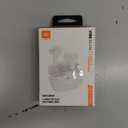 JBL Vibe Beam - True Wireless JBL Deep Bass Sound Earbuds, Bluetooth 5.2, Water & Dust Resistant, Hands-free call with VoiceAware, Up to 32 hours of battery life (White)