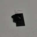 Nike Women's Gym Essential Fitness Gloves (Large, BLACK/WHITE|010)
