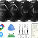 Air Tracker Android, 2026 New Smart Tags-4 Pack Android Tracker for Google'S Find Hub App, Bluetooth Tracker Keys Finder and Item Locator & GPS Trackers for Keys, Luggages, Wallet, IP67
