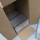 Prsildan Acrylic Drawer Organizer with 15 Drawers, Makeup Craft Office Desk Organizers Accessories, Set of 3 Clear Stackable Storage Drawers for Vanity, Countertop, Jewelry, Art Supply Organization