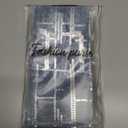 Ultra Slim Thin Denim Wallet Women RFID Blocking Credit Card Holder Bifold Long Ladies Billfold Wallet (01-Light blue)