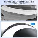 Rear Spoiler for Tesla Model Y Juniper (Standard/Premium/Performance) 2025-2026, Carbon Fiber Pattern Trunk Wing, No-Drill Installation