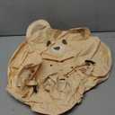 Lilian&Gema Inflatable Baby Chair, Inflatable Baby Seat for 3-36 Months, Teddy Bear Shape Blow Up Baby Seat, Built-in Pump Quick Inflate, Soft Support, Easy Upright Baby Sit Me Up for Sitting Up