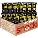 2 x Smartfood Popcorn, Variety Pack, 0.5 Ounce (Pack of 40) , BBD: 08/11/2026