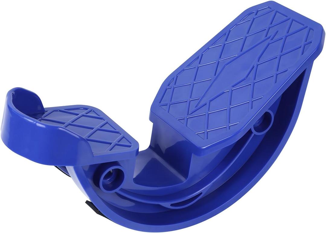 Hausse Foot Stretcher, Calf Stretcher for Plantar Fasciitis, Non-slip Stretching Foot Rocker for Home Office (Blue)