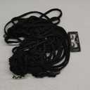 27.34 Yard Metallic Braid Trim Embellishment, 5mm Wide Polyester Lace Trim Ribbon with Wave Pattern Gimp Braid Lace Ribbon for Garment Accessories Costume Jewelry DIY Crafts Sewing (black)