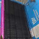 FDW Dog Crate for Large Dogs 42 Inch Folding Metal WirePet Cage Double Door W/Divider Panel Indoor Outdoor Kennel Leak-Proof Plastic Tray,Black