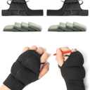 Weighted Gloves for Tremors-Adjustable Hand Gloves Stability Aid for Parkinson's Hand Tremors, Enhanced Grip & Writing Support for Elderly