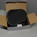 Reusable Large Furniture Sliders for Carpet, Furniture Movers Sliders, Carpet Movers Oval Heavy Duty Sofa Bed Table Desk Movers for Carpet Quickly and Easily Move Any Item, Black (8 Pack)