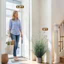 2 pack fake lavender faux plastic plantas synthetic pampas grass indoor outdoor realistic floor plants Lifelike Artificial Tall Grass Plant for home Office Wedding patio decor Housewarming Gift