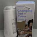 Jool Baby Soft Changing Pad + Washable Cover, Non-Slip - Fits Standard Changing Tables & Dressers (Gray)