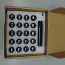 GAsupply 12x1.25 Lug Nuts Spline Black, 12x1.25 Closed End Acorn Tuner Lug Nuts 1.38" Tall Conical Seat 60 Degree for Aftermarket Wheels, 20 Pack+ 1 Lug Nut Lock Key Socket