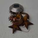 Solar Wind Chimes for Outdoor Lights Sun Moon Star Mom Wife Hanging Decor Outdoor Sympathy Wind Chimes for Garden Patio Balcony Birthday Womens Gifts