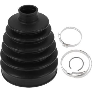 1 Set CV Joint Boot Kit for Toyota Sienna 2011-2015 for Lexus ES350 2007-2010 Outer Constant Velocity Joint Boot W/Clamps No.044280W060 Black Rubber