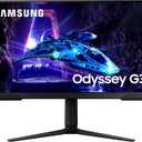 SAMSUNG 32-Inch Odyssey G3 (G30D) Series FHD Gaming Monitor, 1ms, 180Hz, AMD FreeSync, Adjustable Stand, Black Equalizer, Virtual Aim Point, Eye Saver Mode, Flicker-Free, LS32DG302ENXZA, 2024