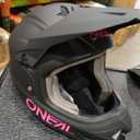O'Neal 1 SRS Youth Helmet Black/Pink, MD (Medium)