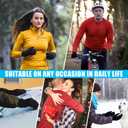 Cierto Thermal Touchscreen Gloves for Running & Cycling, Windproof Cold Weather Gloves for Men & Women, Hiking and Driving Warm Gloves with Touch Screen Fingers