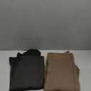 Caprilite 2 Pairs Women Fleece Lined Tights-Fake Translucent Leggings High Waist Pantyhose Sheer Thick Warm Tights For Women L