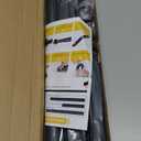 Closet Rods for Hanging Clothes, 16 to 88 Inch Stepless Adjustable Closet Rod, Heavy Duty 1.3 Inch Closet Hanging Rod for Closet Wardrobes Laundry, 1 Pack