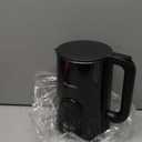 Tisanio Electric Kettle with Temperature Control, 1.7L Stainless Steel Hot Water Kettle, 5 Presets for Tea & Coffee, 2H Keep Warm, Fast Boil, Auto Shut-Off & Boil-Dry Protection, Cordless Tea Kettle, Black