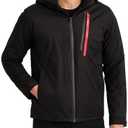 Spyder Mens Snow Jacket - Warm Isolated Winter Jackets for Men - Cozy Men's Snow Heated Ski Jacket with Detachable Hood, M