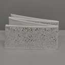 White Christmas Tree Collar with Sparkling Sequins,Christmas Tree Collars for Atificial Trees, 33.5 Inch Christmas Tree Skirt, Xmas Tree Stand Base Cover,Holiday Home Decor Tree Ring(Large)