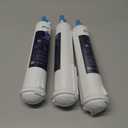 GLACIER FRESH Compatible with 4396841 Refrigerator Water Filter, EDR3RXD1, KAD3RXD1, WHR3RXD1, 4396841, 4396710, Filter 3, 46-9083,46-9030, 9030, 9083 Refrigerator Water Filter, 3 Pack