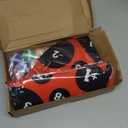 Hiboom Ladybug Party Games for Kids 20x20 Ladybug Dart Board Decorations with 12 Sticky Balls Toys, Indoor & Outdoor Party Carnival Games, Boys Girls Birthday Gifts for Kids