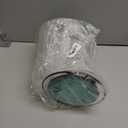 Kingsyard 2 Pack Glass Hummingbird Feeder for Outdoors, 16 Oz Wild Bird Feeder with 6 Feeding Ports Hanging for Garden Yard, Green (Ant Moat Included)