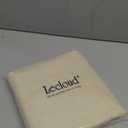 Lecloud Serena Semi Sheer Linen Curtains 63 Inch Length Set of 2, Airy & Privacy Farmhouse Curtain for Windows, Dining Room Bedroom Curtain Panels (Each 40 W x 63 L, 2 Panels Set, Linen)