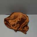 Women's Spaghetti Strap Satin Dress Sexy Backless Drawstring Ruched Split Hem Cocktail Evening Party (Medium, 30-copper)