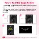 for LG TV Remote Replacement, for All 2019-2025 LG Magic Remote Control for Smart TVs with Voice and Pointer Function
