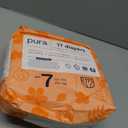 Pura Size 7 Eco-Friendly Diapers (33+lbs) Totally Chlorine Free (TCF) Hypoallergenic, Soft Organic Cotton, Sustainable, up to 12 Hours Leak Protection, Allergy UK, 17 Diapers