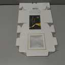 White Bakery Boxes with Window (30pcs) 4x4x2.5 Inches - Small 4 Inch Cake Treat Cookie Macaron Dessert Pastry Donut Cupcake Mini 4x4 Gold Gift Box - Empaques Cajas Para Postres 4 x 4