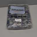 Wonnitar Kitchen Rugs Non Slip Washable 2x6 Runner Rug, Vintage Blue Floral Bathroom Runner, Low Pile Stain Resistant Hallway Runner Rugs for Bedroom Laundry Room Entryway Hallway,(Blue,2x6)