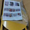 7.2FT Open Arch Backdrop Stand with Ivory Spandex Fitted Cover Metal Double Arch Backdrop Frame and Cover Set U Shaped Wedding Arches for Ceremony Baby Shower Garden Birthday Party Decoration