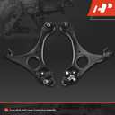 A-Premium 2 x Front Lower Control Arms, with Ball Joint & Bushing, Compatible with Honda Civic 2006-2011, Acura CSX 2006-2011